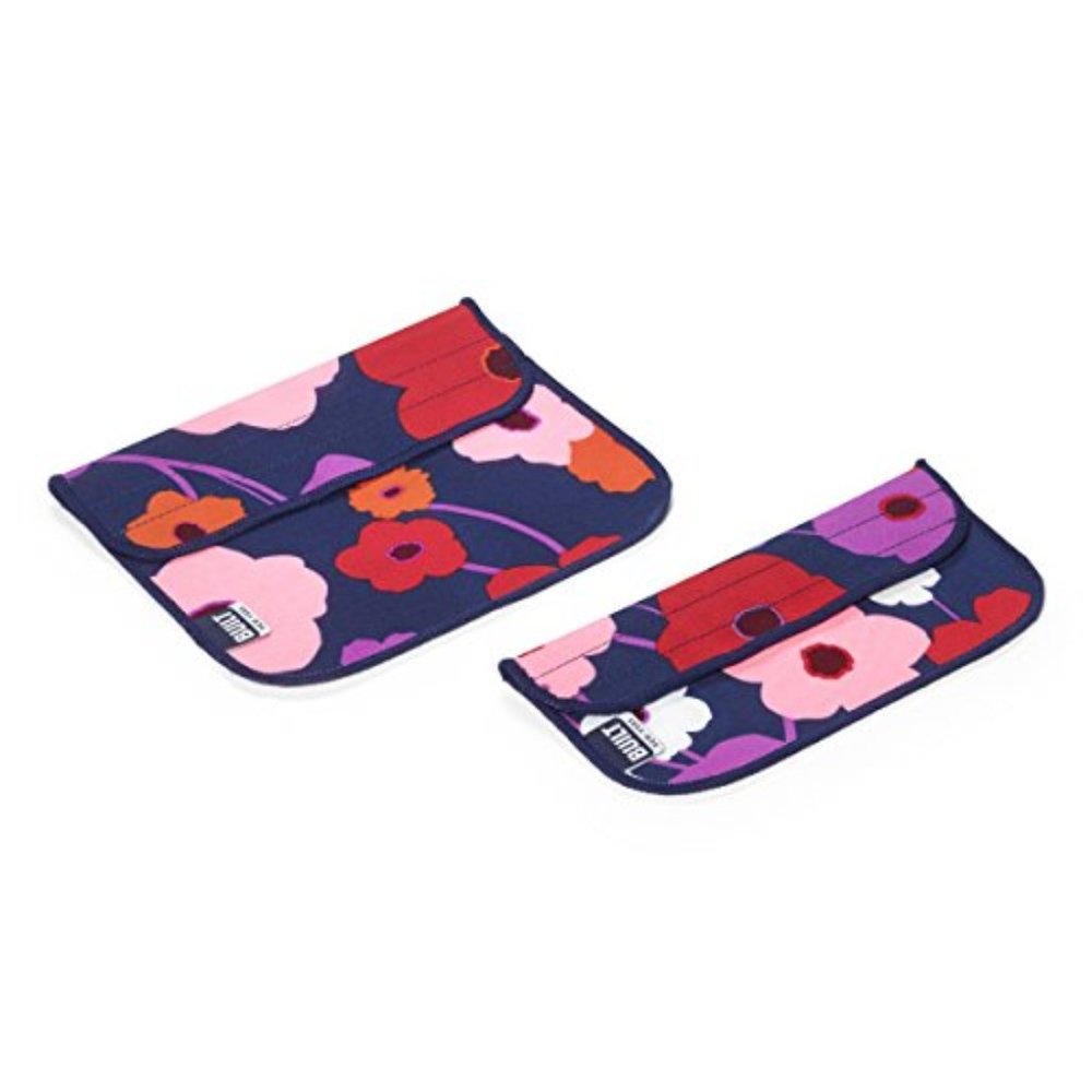 BUILT NY Reusable Sandwich + Snack Bag Pack